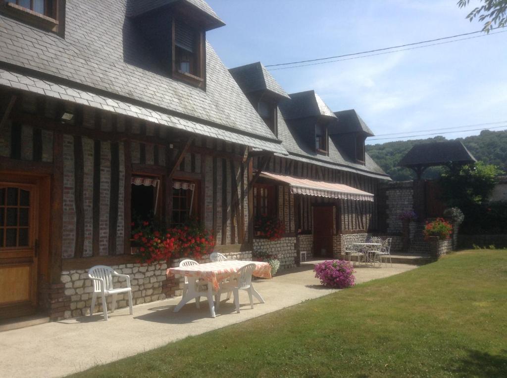 Chambres D'Hotes Le Pressoir Saint-Martin-de-Boscherville Exterior foto